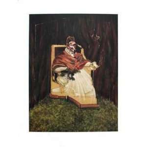  Portrait Pape Innocent XII by Francis Bacon. Best Quality 