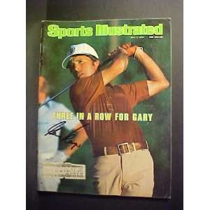 Gary Player Autographed May 1, 1978 Sports Illustrated Magazine With 