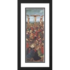  Eyck, Jan van 20x40 Framed and Double Matted Crucifixion 