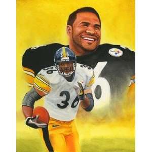 Jerome Bettis Pittsburgh Steelers Small Giclee