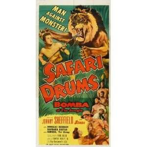  Drums Poster Movie 11 x 17 Inches   28cm x 44cm Johnny Sheffield 