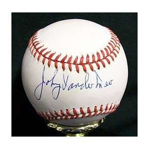 Johnny Vander Meer Autographed Baseball (JSA)  Sports 