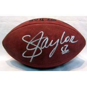 Lawrence Taylor Autographed Football