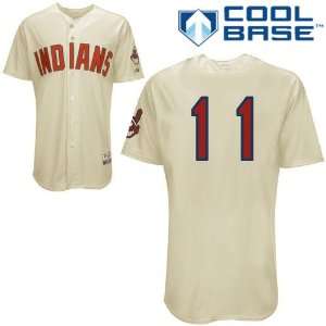  Manny Acta Cleveland Indians Authentic Home Alternate Cool 