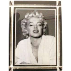 Marilyn Monroe Clear Collectibles Etched Glass