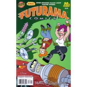 Matt Groening autographed Futurama comic book 50th issue (#2/200)