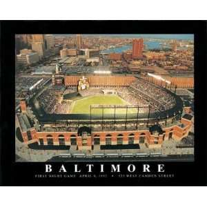  Baltimore Camden Yard By Mike Smith. Highest Quality Art 