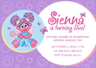 Sesame Street Elmo Birthday Invitation  