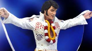 Elvis Presley ® Figure in American Eagle White Jumpsuit  