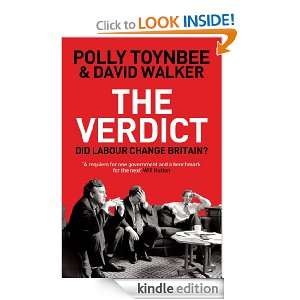   Change Britain? David Walker, Polly Toynbee  Kindle Store