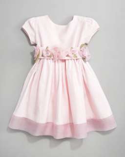 June Floral Short Sleeve Dress, Pink