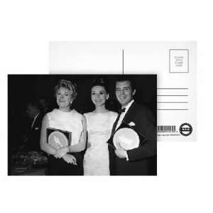 Rachel Roberts, Audrey Hepburn and Dirk Bogarde   Postcard (Pack of 