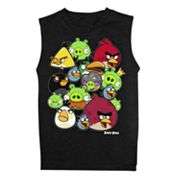 Angry Birds Shadow Group Muscle Tee   Boys 8 20
