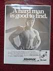 1986 Print Ad Solo Flex Bodybuilding Machine A Hard Man Mitch Gaylord