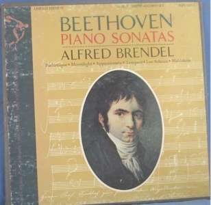 BEETHOVEN PIANO SONATAS, ALFRED BRENDEL   3 LP BOXSET  