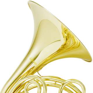 Mendini Single F Key French Horn Gold School Band+Tuner  