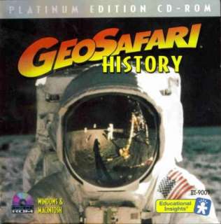 GeoSafari History Platinum PC CD learn early America +  
