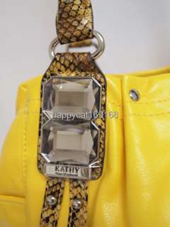 KATHY VanZeeland Glam Rock II Shopper bag Yellow Natural  