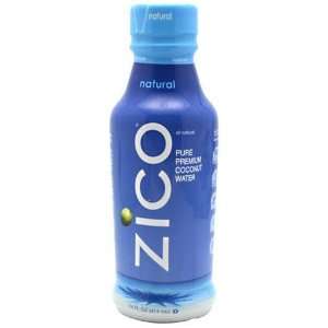  ZICO Pure Premium Coconut Water Natural 14 Ounce Bottles 