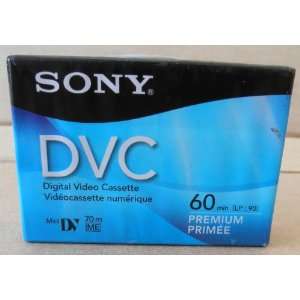  Sony DVM60PRR DVC Premium Digital Video Cassette Tape   60 