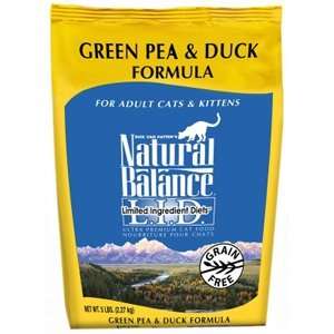  Duck & Green Pea Formula Cat Food, 5 lb   6 Pack Pet 