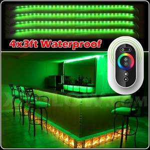 110V Home Indoor Outdoor 120 LED 4pc Million Color Strip Light 2Gen 