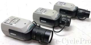 3x LTC 0355/20 Bosch/Phillips High Resolution Professional Monochrome 