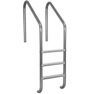 Inter Fab 24 2 Step Commercial Ladder with Sure Step Tread Earth 