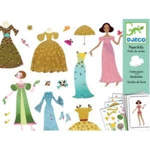  Djeco Paper Dolls Fancy Dresses Toys & Games