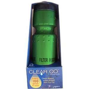   DECKER CLEAR 2 O GRAB N GO WATER BOTTLE WITH FILTER