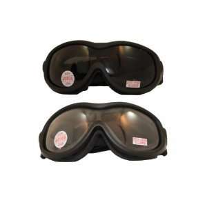  2x Tactical Over Glasses Goggles ANSI Z87.1 Antifog Open 