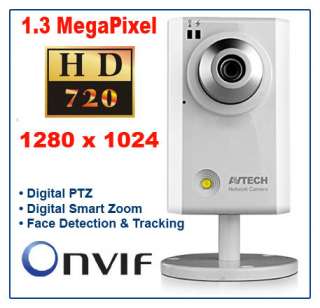 3M 720P HD IP Camera  Digital PTZ / Face Detection & Tracking   FREE 