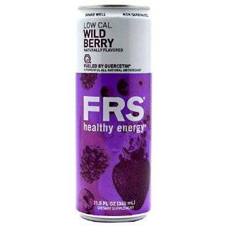 FRS Drinks Energy Drink LC Berry 11.5oz 24 pack by FRS Healthy Energy
