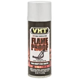 VHT SP106 FlameProof Coating Flat Silver Paint Can   11 oz.