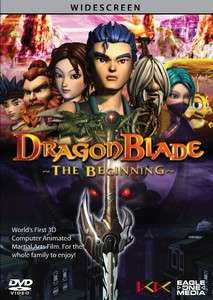 Dragon Blade The Beginning 3D Animated DVD movie kids  