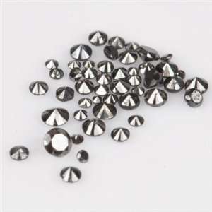   Brilliant Cut 4.15 Ct Loose Black Diamond Lot Aura Gemstones Jewelry