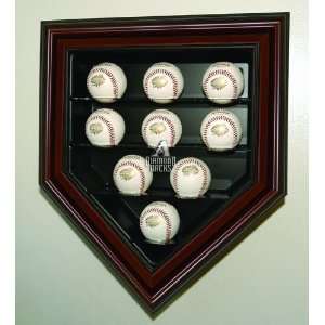 Arizona Diamondbacks Nine Ball Home Plate   Mahogany  