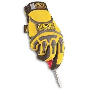  Mechanix Wear M Pact Gloves   Small/Yellow Automotive