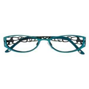  BCBG ADALINA Eyeglasses Teal Frame Size 53 16 135: Health 
