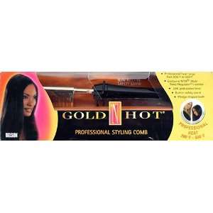  Belson Gold N Hot Styling & Pressing Comb: Beauty