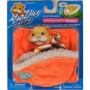  Zhu Zhu Pets Orange Hamster Bed & Blanket Toys & Games