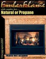 Appalachian UV36EF RFP Propane OR Natural Gas Fireplace  