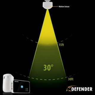 Defender FrontLine Wireless Driveway Alert Motion Detector Security 