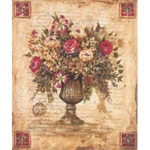  Romantic Profusion I by Liz Jardine. size 20 inches width 