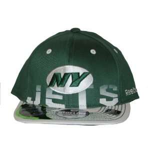  NFL New York Jets Reebok Official Sideline Fitted Hat Cap 