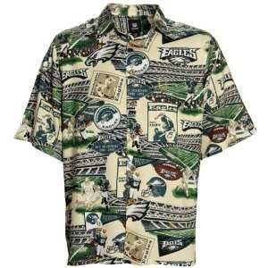  Philadelphia Eagles Reyn Spooner Hawaiian Shirt: Sports 