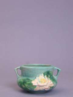 Roseville Vintage Pottery Water Lily Jardiniere Inv. #KW122  