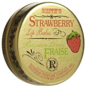  Rosebud Perfume Co. Lip Balm Strawberry (Quantity of 4 