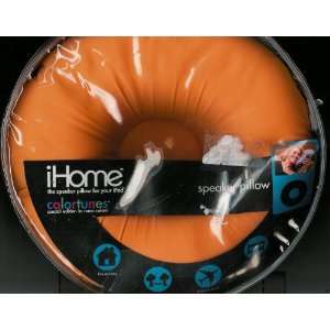  iHome Speaker Pillow for your iPod ORANGE  Players 