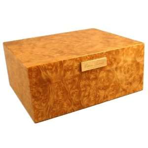   Castile Exotic Wood with Laquer Cigar Humidor (Holds up to 30 Cigars